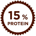 Protein 15%