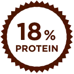Protein 18%