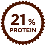 Protein 21%