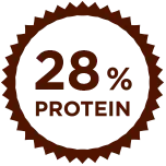 Protein 28%
