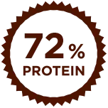 Protein 72%