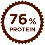 Protein 76%