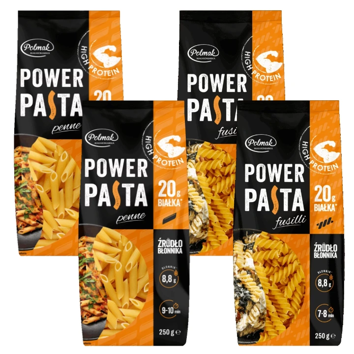 Polmak Power Protein Pasta mix 4 balení