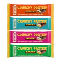 Bombus Crunchy protein mix příchutí