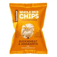 Bombus Whole rice chips buckwheat & amaranth