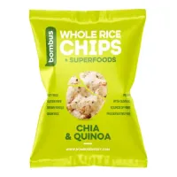 Bombus Whole rice chips chia & quinoa