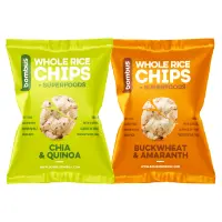 Bombus Whole rice chips mix příchutí