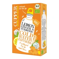 Cupper Čaj Cold Water Bio citron zázvor