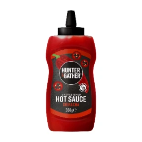 Hunter Gather Hot Sauce Sriracha - Pikantní omáčka bez cukru