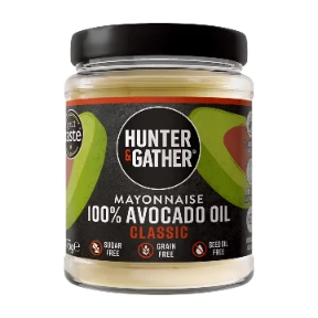 Hunter Gather Mayonnaise 100% Avocado Oil Classic - Majonéza avokádová