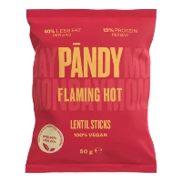 Pandy Lentil Sticks flaming hot - křupky pálivé