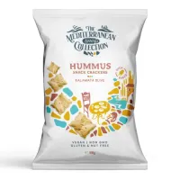 The Mediterranean Snack Collection Hummus Snack Crackers Kalamata olive