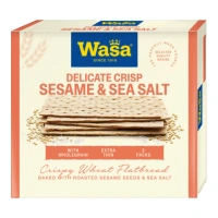 Wasa Delicate Crisp sesame &amp; sea salt - sezam